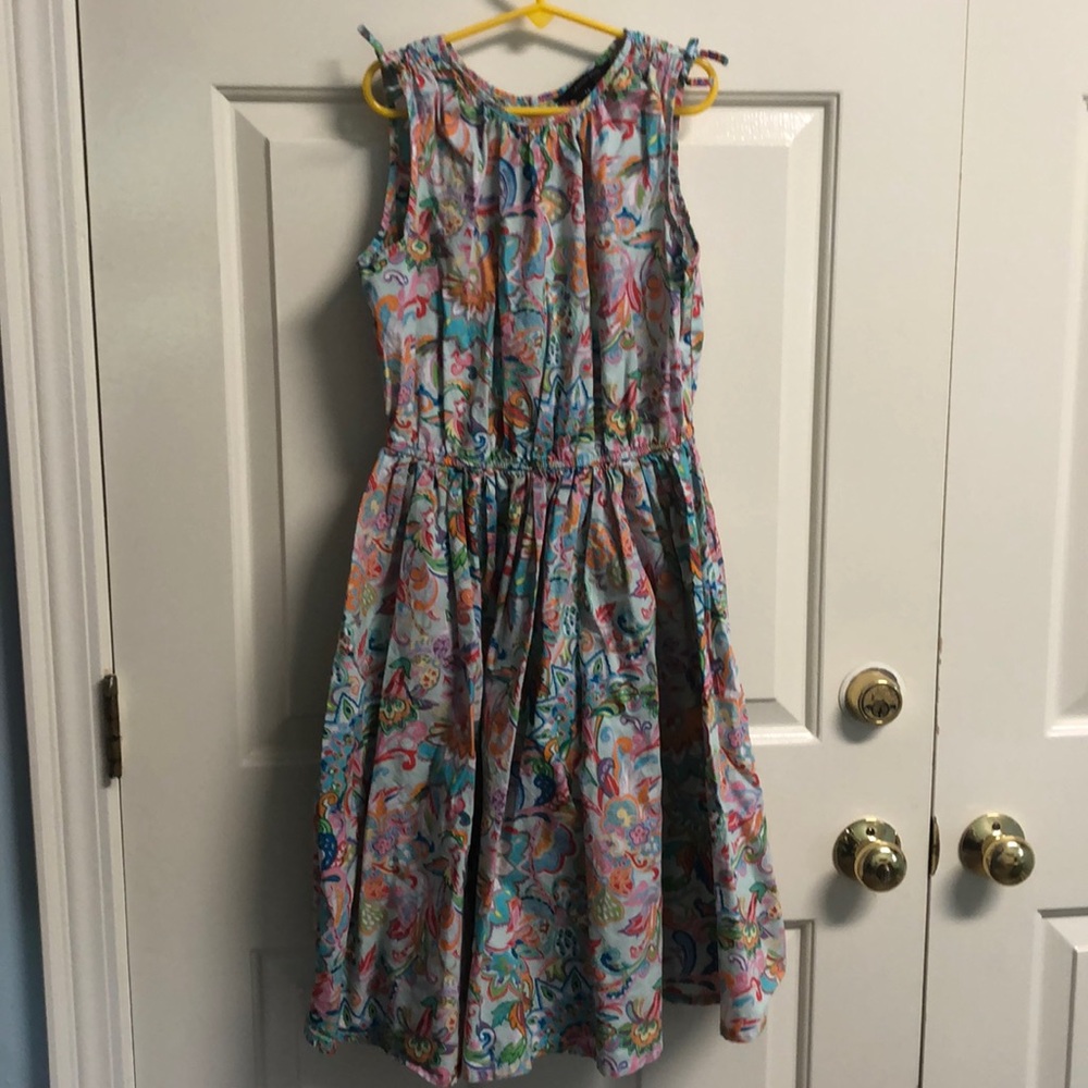 Lands End 14 Paisley dress